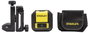 Stanley Kreuzlinienlaser Cubix grün 16m LK2 +/-4° m.Halter u. Tasche Keresztvonalas lézer 2. bélyegkép