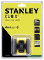 Stanley Kreuzlinienlaser Cubix grün 16m LK2 +/-4° m.Halter u. Tasche Keresztvonalas lézer 5. bélyegkép