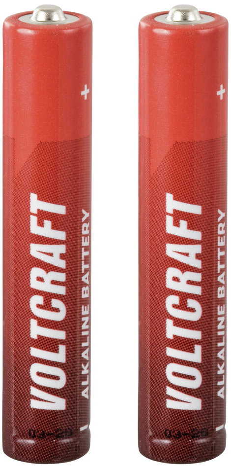 VOLTCRAFT LR8 Mini elem (AAAA) Mini (AAAA) Alkáli mangán 1.5 V 500 mAh 2 db
