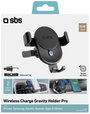 sbs mobile SBS Szellőzőrács Autós mobiltelefon tartó Indukciós töltés funkcióval 85 mm (max) 2. bélyegkép