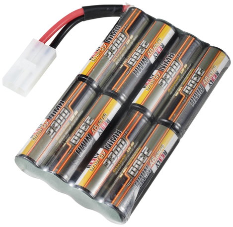 Reely Akkucsomag, NiMH 9.6 V 2300 mAh Cellaszám: 8 Ceruza (AA) Ceruza (AA) stick Tamiya dugó
