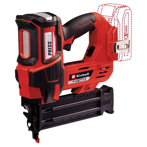 Einhell FIXETTO 18/50 N Professional Power X-Change 4257795 Akkus szögbelövő akku nélkül, töltő nélk 2. kép