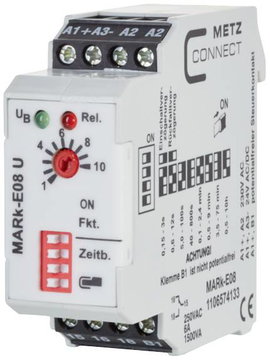Metz Connect 1106574133 MARk-E08 Időrelé Multifunkció 230 V/AC 1 db 1 váltó