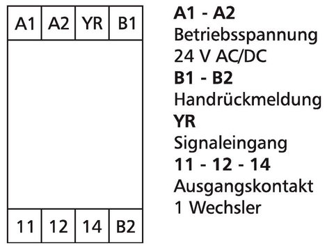 Metz Connect 110666 Küszöbérték kapcsoló 24, 24 V/AC, V/DC (max) 1 váltó 1 db 5. kép