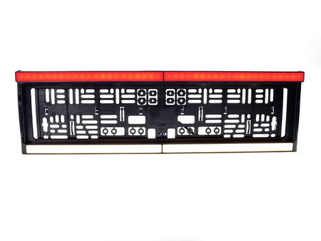 WAS W253 Rendszámtartó (Sz x Ma x Mé) 584 x 163 x 32 mm 2. kép