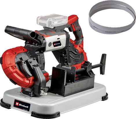 Einhell Akkus szalagos fűrész TE-MB 18/127 U Li-Solo Power X-Change Vágási mélység (max.) 115 mm 18