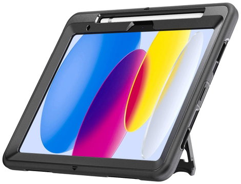4Smarts Grip Tablet tok Apple iPad 10.9 (10. Gen., 2022) 27,7 cm (10,9) Backcover Fekete