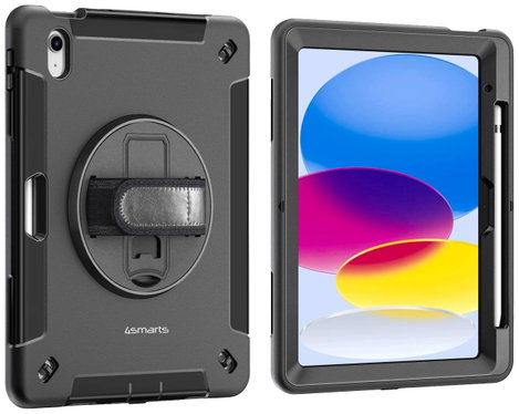 4Smarts Grip Tablet tok Apple iPad 10.9 (10. Gen., 2022) 27,7 cm (10,9) Backcover Fekete 3. kép