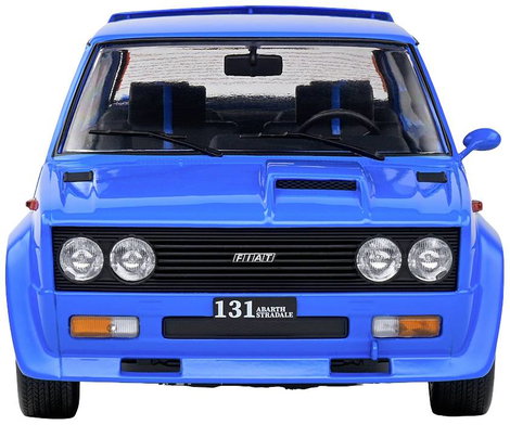 Solido Fiat 131 Abarth blau 1:18 Autómodell 4. kép