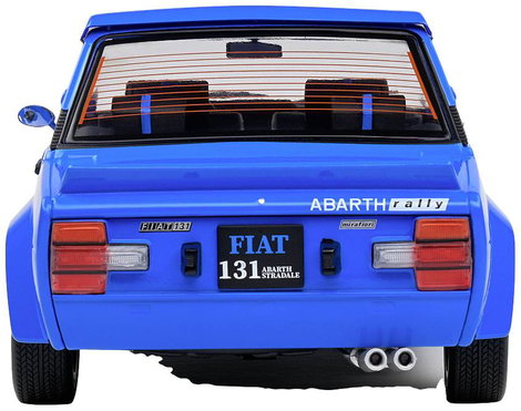 Solido Fiat 131 Abarth blau 1:18 Autómodell 6. kép