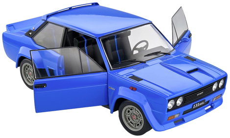 Solido Fiat 131 Abarth blau 1:18 Autómodell 7. kép