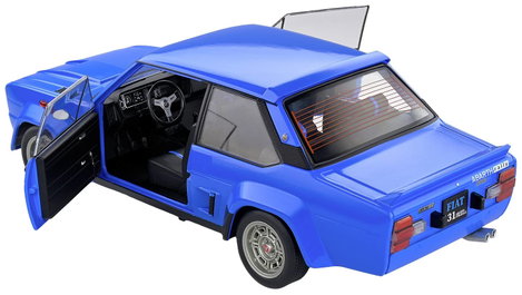 Solido Fiat 131 Abarth blau 1:18 Autómodell 8. kép