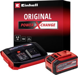 Einhell 18V 4-6Ah & 6A Boostcharger PXC Power X-Change PLUS 4512143 Szerszámakku és töltő 18 V 6 Ah 