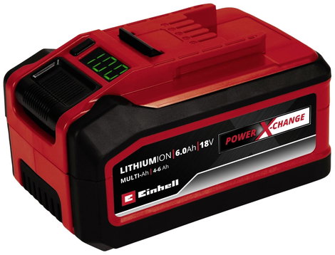 Einhell 18V 4-6Ah & 6A Boostcharger PXC Power X-Change PLUS 4512143 Szerszámakku és töltő 18 V 6 Ah 3. kép