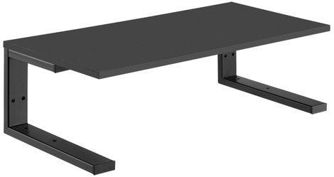 SpeaKa Professional SP-10938480 Monitor magasító Magasság tartomány: 236 mm (max) Fekete 4. kép