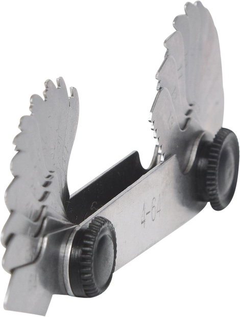 KS Tools 301.0090 Menetmérő, hüvelykes méretek, 22 db 2. kép