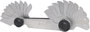 KS Tools 301.0090 Menetmérő, hüvelykes méretek, 22 db 3. bélyegkép