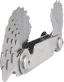 KS Tools 301.0090 Menetmérő, hüvelykes méretek, 22 db 4. bélyegkép
