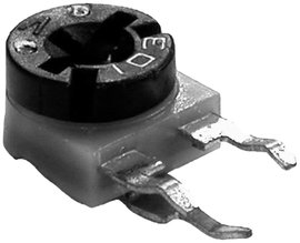 KYOCERA/AVX 611010 611010 Szénréteg trimmer Lineáris 0.1 W 100 Ω 210 ° 1 db