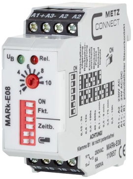 Metz Connect 110657 MARk-E08 Időrelé Multifunkció 230 V/AC 1 db 1 váltó
