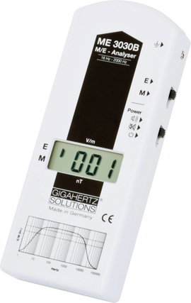 Elektroszmog mérő 16 Hz - 2 kHz, Gigahertz Solutions ME 3030B