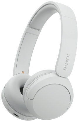 Sony WH-CH520 On Ear headset Bluetooth® Stereo Fehér mikrofon zajelnyomás Elemtöltés kijelzés, Heads