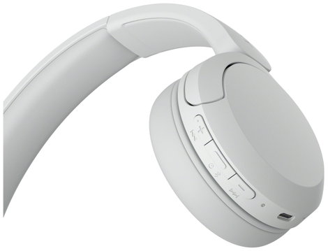 Sony WH-CH520 On Ear headset Bluetooth® Stereo Fehér mikrofon zajelnyomás Elemtöltés kijelzés, Heads 6. kép