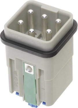 Ipari csatlakozók Sorozat Han® Q 5/0 Quick Lock - Beillesztés Han Q5/0-M-QL Harting Tartalom: 1 db