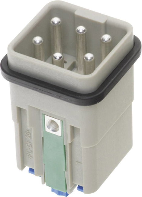 Ipari csatlakozók Sorozat Han® Q 5/0 Quick Lock - Beillesztés Han Q5/0-M-QL Harting Tartalom: 1 db