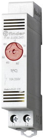 Finder Kapcsolószekrény termosztát 7T.81.0.000.2402 250 V/AC 1 nyitó (Sz x Ma) 17.5 mm x 88.8 mm 1 d bélyegkép