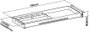 Zárható asztal alatti fiók 740 x 449 x 50,8 mm, fekete, SpeaKa Professional SP-10938492 5. bélyegkép