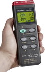 4 csatornás adatgyűjtős digitális hőmérő, -200 - +1370 °C, Voltcraft K204 5. bélyegkép