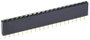 Connfly DS1023-1*10SF11 Hüvelyes kapocsléc Alj, egyenes Fekete 1 db tubus bélyegkép