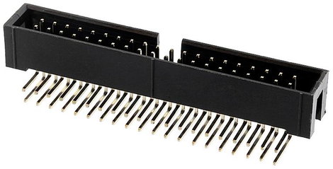 Connfly Tűsor (standard) Sorok száma: 2 Pólusok száma sorozatonként: 20 DS1013-40RSIB-B-0 1 db Tray