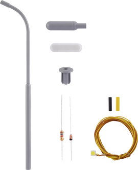 Viessmann Modelltechnik H0 Izzó Egy részes Építőkészlet 6722 1 db