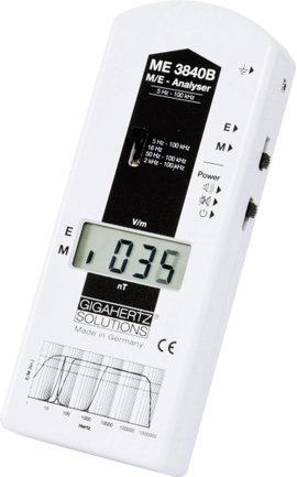 Elektroszmog mérő Gigahertz Solutions 3840B