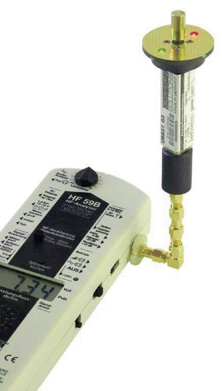 Elektroszmog mérő külső antennával Gigahertz Solutions HFE35C 3. kép