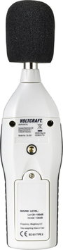 Decibel mérő, zajszintmérő 31,5 - 8 kHz 30 - 130 dB A/C, Voltcraft SL-200 3. bélyegkép