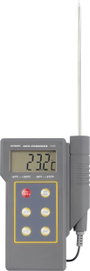 Digitális beszúrós hőmérő, folyadék hőmérő -50 - +300 °C, K típus, Voltcraft DT-300 2. bélyegkép