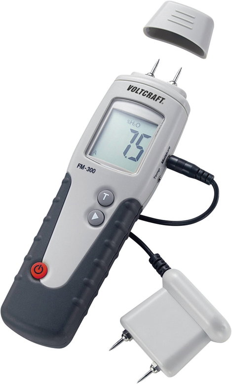Anyagnedvesség mérő, fanedvesség mérő, keményfához Voltcraft FM-300 2. kép