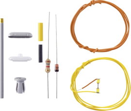 Viessmann Modelltechnik N Peron lámpa Kettős Építőkészlet 6626 1 db