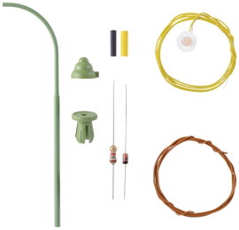 Viessmann Modelltechnik H0 Gázlámpás Egy részes Építőkészlet 6729 1 db
