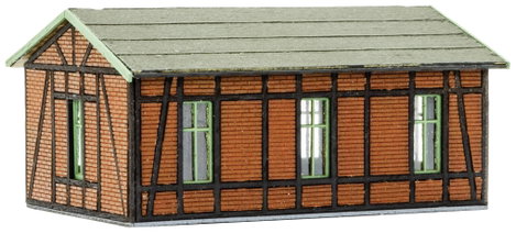Vollmer 47556 N Műhely tégla/favázas homlokzattal 2. kép
