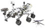 Metal Earth Mars Rover Perseverance & Ingenuity Helicopter Fém építőkészlet bélyegkép