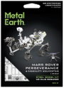 Metal Earth Mars Rover Perseverance & Ingenuity Helicopter Fém építőkészlet 2. bélyegkép