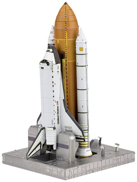 Metal Earth Premium Series Space Shuttle Launch Kit Fém építőkészlet