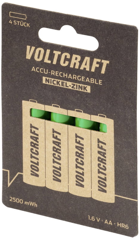 VOLTCRAFT HR6 Ceruzaakku NiZn 1500 mAh 1.6 V 4 db 3. kép