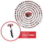 Einhell 3437000 GP-EA 18/150 Li BL-Solo Talajfúró Szoft markolat 2. bélyegkép