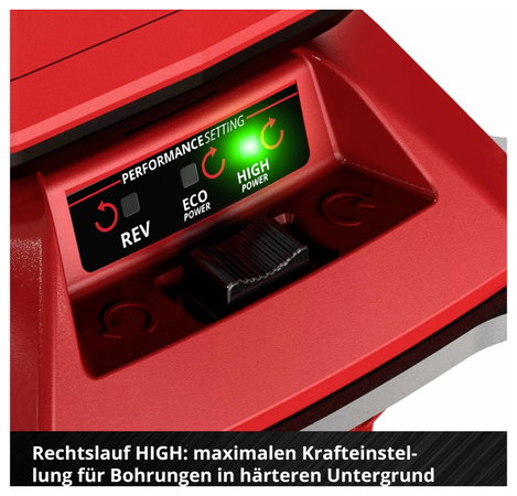 Einhell 3437000 GP-EA 18/150 Li BL-Solo Talajfúró Szoft markolat 7. kép