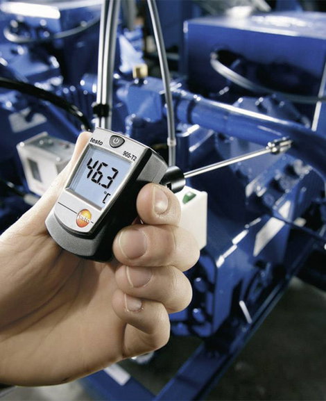 Felület hőmérő, tapintó hőmérő, -50...+350°C, testo 905 T2 2. kép
